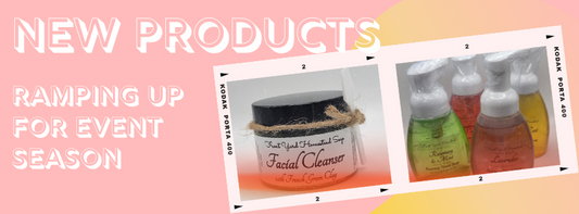 New Products and Ramping up for Event Season