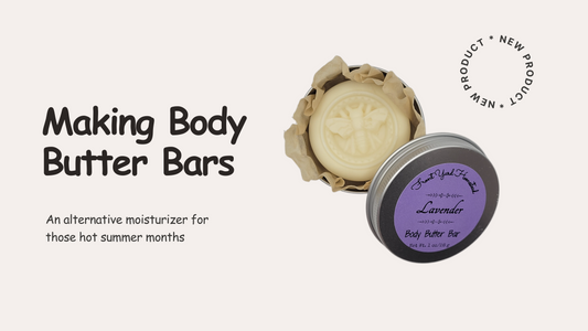 Making Body Butter Bars