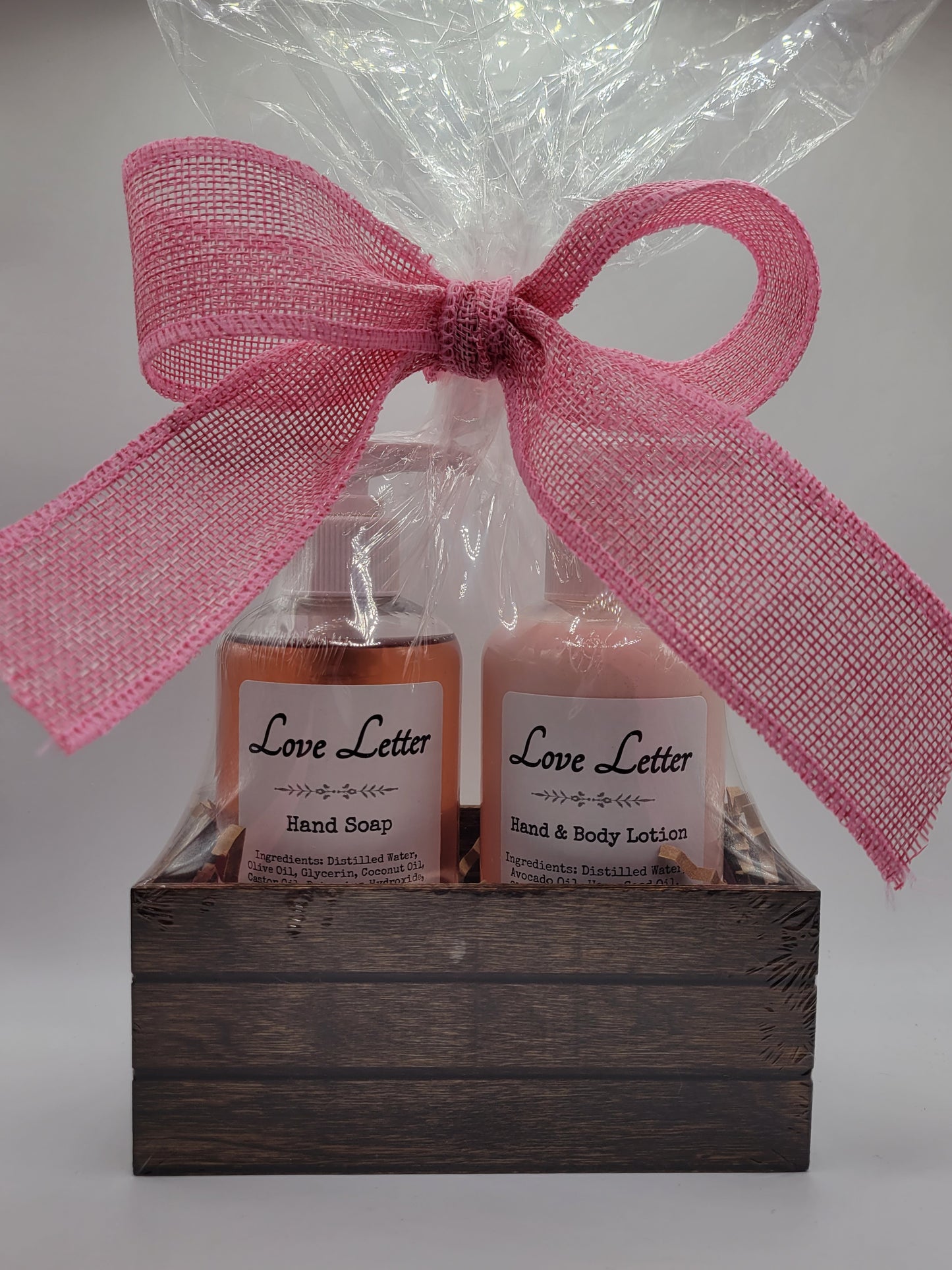 Love Letter Soap and Lotion Gift Set