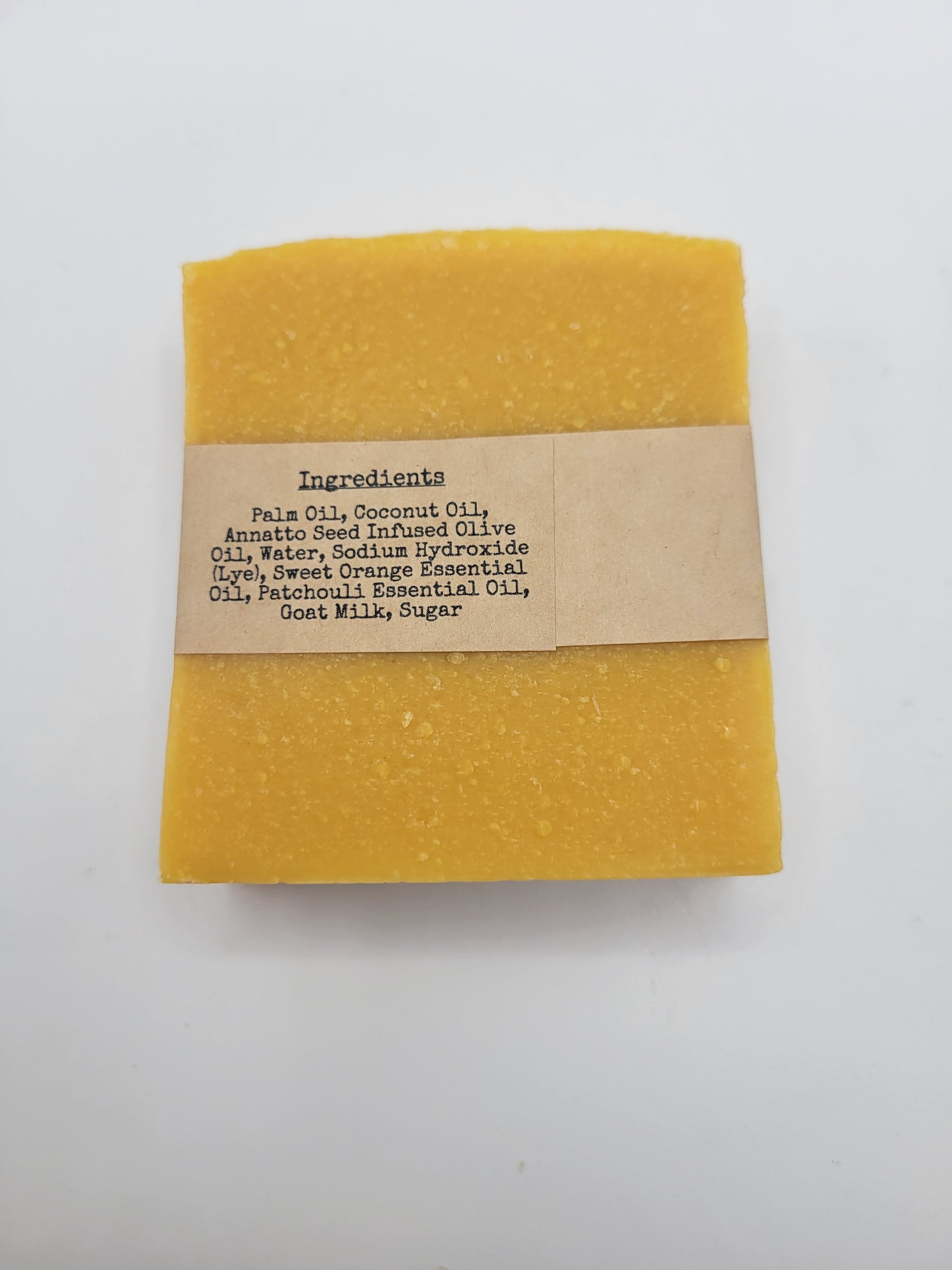 Orange Patchouli Soap