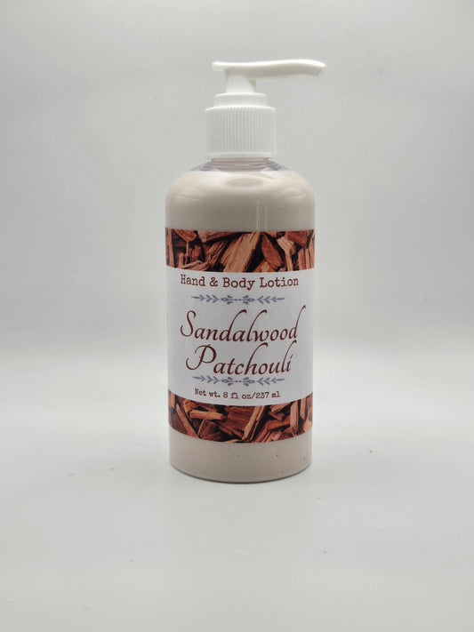 Sandalwood Patchouli Hand & Body Lotion