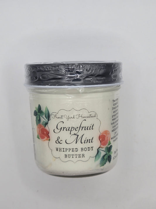 Grapefruit & Mint Whipped Body Butter