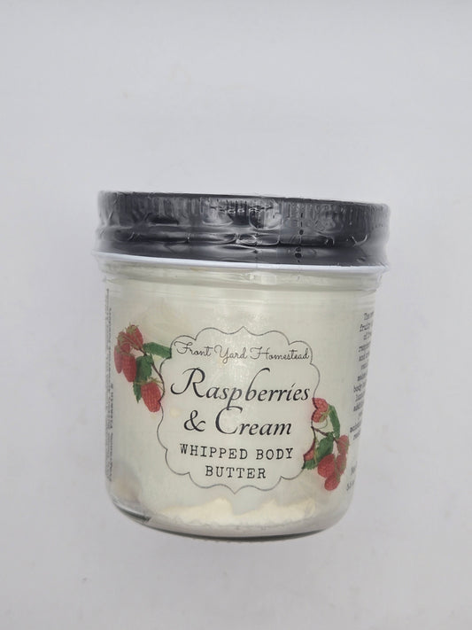 Raspberries & Cream Whipped Body Butter