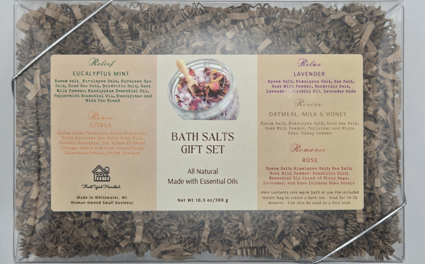 Bath Salts Gift Set