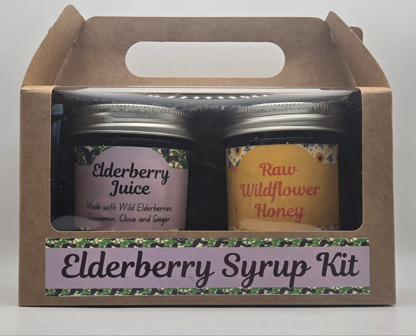 Elderberry Syrup Kit with Honey