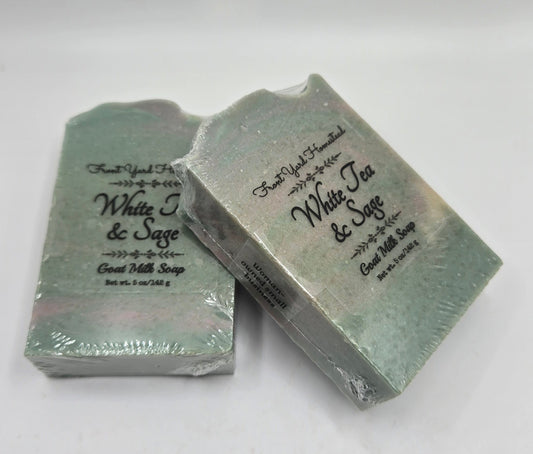 White Tea & Sage Goat Milk Soap